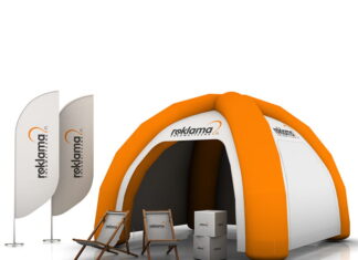 Namioty reklamowe pneumatyczne