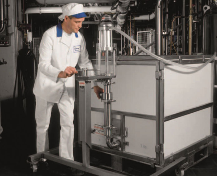 pompa przemysłowa w branży spożywczej